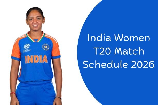 India Women T20 Match Schedule 2026