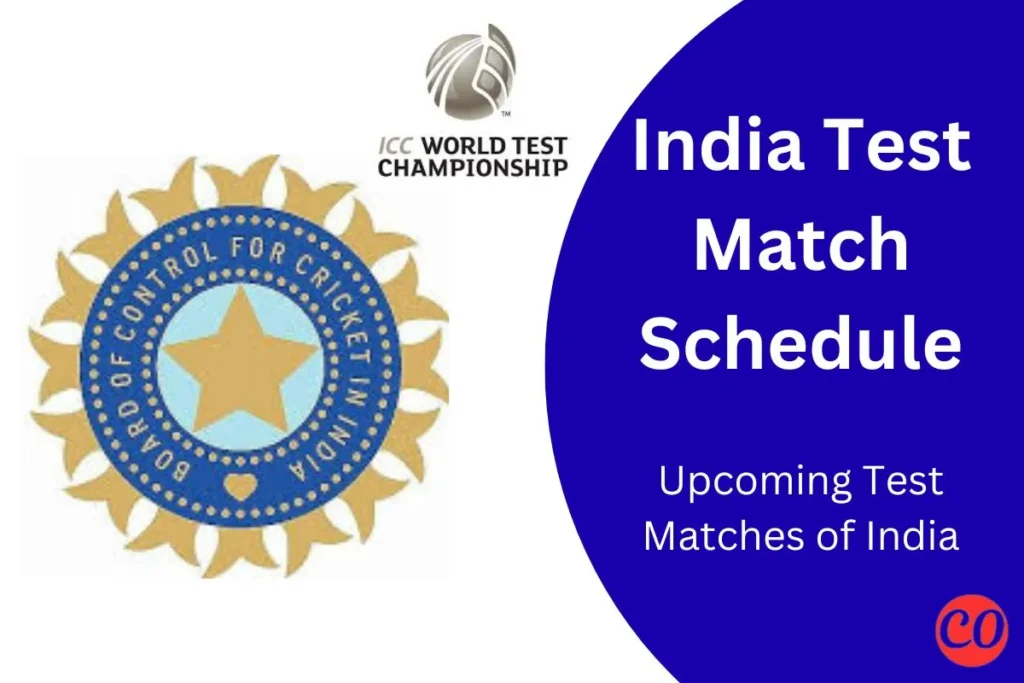 India Matches Test Schedule – Full India Test Match List