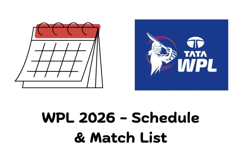 TATA WPL 2026 Schedule – Dates, Match List, Timings, and Venues 5 TATA WPL 2026 Schedule – Dates, Match List, Timings, and Venues