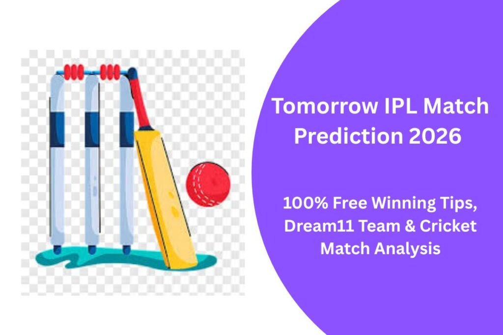 Tomorrow IPL Match Prediction 2026